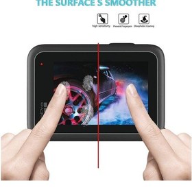 Resim Sanger Go240 Gopro Hero 9 Black için Ekran Lens Koruma Seti 