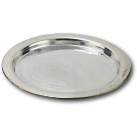 Resim Antep Usulü Bakır Künefe Tabağı Gri 