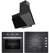 Resim LANOVA Ankastre Siyah Set (3214B6-B 36400-205-2103B01) 