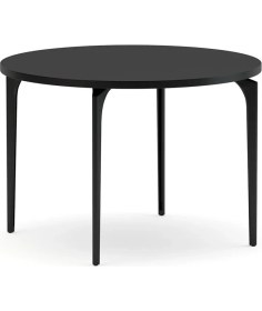 Resim Bürotime Arte Sehpa Softpan Yuvarlak Siyah 