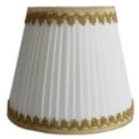 Resim Akdeniz Komidin Üstü Abajur Başlığı Bej 