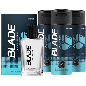 Resim Blade Cool Fresh Edt Erkek Parfüm 70 ml & Deodorant 3X150 ml 