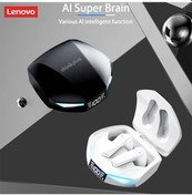 Resim Lasonstiges Xt53 Aı Beyaz Yeni Lenovo Xt53 Aı Kablosuz Bluetooth 5.4 Kulaklık Ipx4 Su Geçirmez Spor Kulaklık Dahili Çoklu Uygulamalar Kulaklıklar 