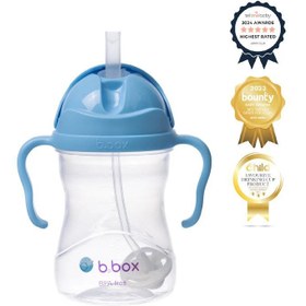 Resim Bbox Tıklama Uçlu Kilitli Alıştırma Bardağı 240ml +6 Ay Mavi 