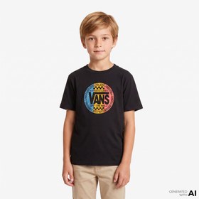 Resim Vans Retro Co Ss Çocuk Siyah T-Shirt 