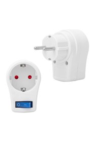 Resim Karaca Arıcılık 10 Amper - 2510 Watt Tekli Beyaz Anahtarlı Akım Korumalı Priz İnternet Satışı 100tl Altı Yasak 