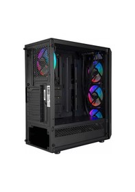 Resim Everest Bumpy 4x Rgb Fanlı Gamıng Mıd Tower Pc Kasası 