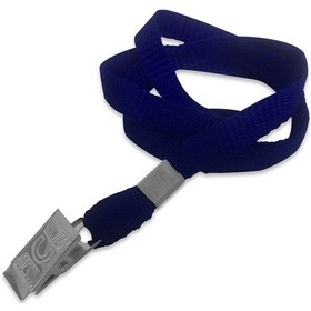 Resim Sarff Metal Klipsli Kart Askı İpi Lacivert 50 Adet - Eko 
