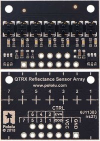 Resim Qtrx-Hd-07Rc 7'Li Çizgi Algılama Sensörü (Sık Sensör Dizilimli) 