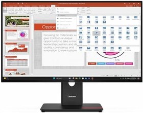 Resim LENOVO 27" IPS ST27-40 64A5MAT6TK 4MS 120HZ HDMI-DP KURUMSAL MONİTÖR 1920X1080 