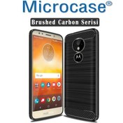 Resim Motorola Moto E5 Brushed Carbon Fiber Silikon Tpu Kilif +Tempered 266286622 - Seçenek / Cam Koruma-Cam Istemiyorum 