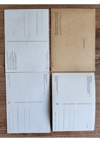 Resim 4 Adet Eski Dönem Ünlüler Kartpostal. Tamamı Temiz Ve Postadan Geçmemiş. Ünlü Kişiler Temalı 