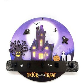 Resim Halloween Cadılar Bayramı Temalı Duvar Dekor Askılık Anahtarlık Diğer 