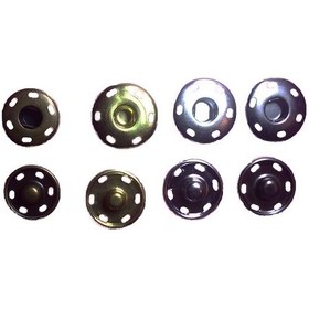 Resim 10 Adet Elde Dikilebilen Çıt Çıt Metal Düğme 