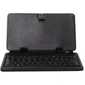 Resim Everest KB-12 USB 9.7" Siyah Klavyeli Tablet Kılıfı + Addison ALS-PAD10 9,7" Stand 