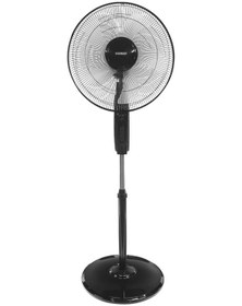 Resim Everest Fan11, Siyah, Coolair, 3 Kademeli Hız, 40cm 5 Kanat Pervane Ve Çerçeve, 45w, Otomatik Salını 