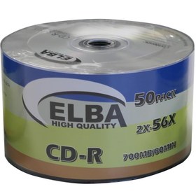 Resim Elba CD-R 700MB-80MIN 56x 50li Shrink 