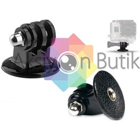 Resim Gopro Hero 2 3 3+ 4 5 - Monopod Tripod Bağlantı Adaptörü 2 