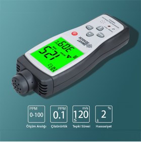 Resim Sevgift AR8500 Dijital Hassas Amonyak NH3 Gaz Kaçak Dedektörü 