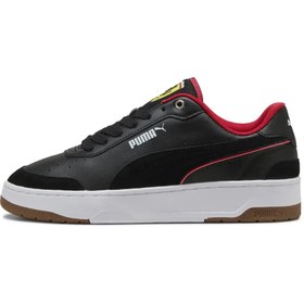 Resim Puma Erkek Siyah Puma Ferrari Ca Match Siyah Erkek Günlük Spor Ayakkabı 