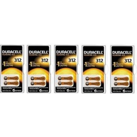 Resim Duracell 312 Numara İşitme Cihazı Pili 5'Li Paket 