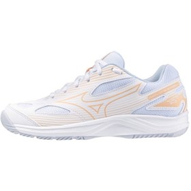 Resim Cyclone Speed 4 Kadın Voleybol Ayakkabısı Beyazsarı Beyaz 