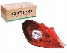 Resim Opel Corsa D 3 Kapılı Sol Stop Lambası Depo Marka 1222132 