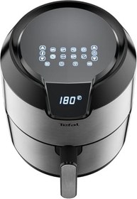 Resim Tefal Ey401D Easy Fry Deluxe Sıcak Hava Fritözü, Paslanmaz Çelik/Siyah, 1500 Watt, 4 L Kapasite, 6 Porsiyona Kadar 