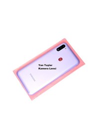 Resim Tkgz Samsung Galaxy Uyumlu M11 Kasa Arka Pil Batarya Kapağı Mor 