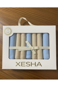 Resim Shop a Way Ağız Mendili 7’li Set Emzirme Mendili Ultra Yumuşak ve Yıkanabilir Nefes Alabilen 