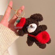 Resim Silver1 Karikatür Küçük Hediye Peluş Bebek Kolye Anahtarlık Çanta Kolye Aksesuarları (Yurt Dışından) 