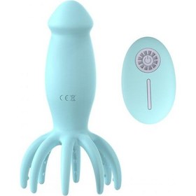 Resim Carmine Wireless Kumandalı Titreşimli Ahtapot Model Göğüs Klitoris Masaj Wand Vibratör 