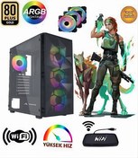 Resim Gaming Game Cachex I5-12400f 16gb 1tb Ssd 1tb Hdd Gt730 Masaüstü Bilgisayar 