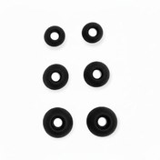 Resim Yumuşak Silikon Kulaklık Uçları 6 Adet 2x Küçük - 2x Orta - 2x Büyük 001 