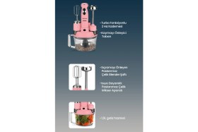 Resim Goldmaster GM-7239 1000W Mutfak Robotu 