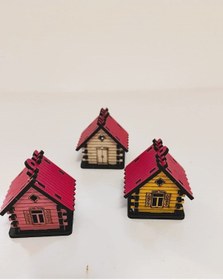Resim Minyatür Ev Ahşap 