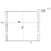Resim Mga-82187 - Klıma Radyatoru- Honda: Cıvıc 1.5-1.6 91 95 