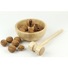 Resim Ahşap Ceviz Fındık Kıracağı 