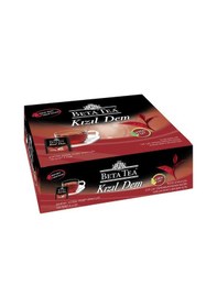Resim Beta Tea Kızıl Dem Siyah Bardak Süzen Poşet Çay 100 x 2 G 