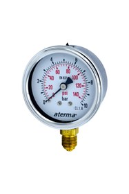 Resim Aterma S400 / Paslanmaz Kasalı Standart Seri Kuru Manometreler 
