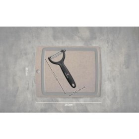 Resim Siyah Domates ve Kivi Soyacağı, Pratik ve Şık Mutfak Aleti 