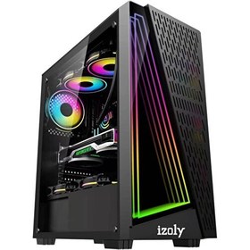 Resim IZOLY N12p Intel Core I5 3470 16gb 256ssd Rx550 4gb Masaüstü Oyun Bilgisayarı 