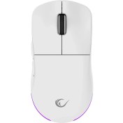 Resim Rampage Blinkpro Bluetooth-Kablosuz-Kablolu Rgb Şarjlı 24000 Dpı 3311 Hafif Gaming Mouse Oyuncu Mouse Beyaz 