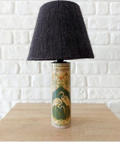 Resim Retro Now Fortune Ii Ahşap Ayakli Abajur 