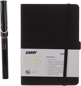Resim salesalbutik YUMUŞAK KAPAK A6 SİYAH VE SİYAH DOLMA SET 