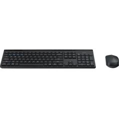 Resim Rapoo 8110M 1300DPI Wireless Q Klavye Kablosuz Mouse Set 