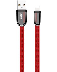 Resim Hoco. U74 Usb To Lightning Şarj Data Kablosu - Kırmızı 