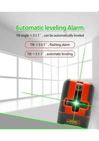 Resim Unit LM570LD-II 10m Yeşil Çizgi Lazer Hizalama Cihazı 