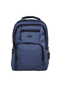 Resim BENE Lacivert Darbeye Karşı Korumalı Laptop Gözlü Sırt Çantası191 