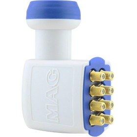 Resim MAG SEKİZLİ LNB OCTO ALTIN UÇLU NEC CHIP 0.3DB 